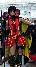 Steff Von Schweetz (formerly Anti Ai-chan) as Robin, San Diego Comic-Con 2012