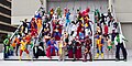 JLA vs. Avengers shoot, Dragon*Con 2013