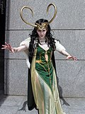 Vanya Yount (aka Rattle and Burn) as Loki, Awesome Con 2014