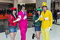 Mario, Princess Peach, Luigi & Princess Daisy, C2E2 2014