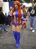 Rosanna Rocha as Starfire, WonderCon 2012