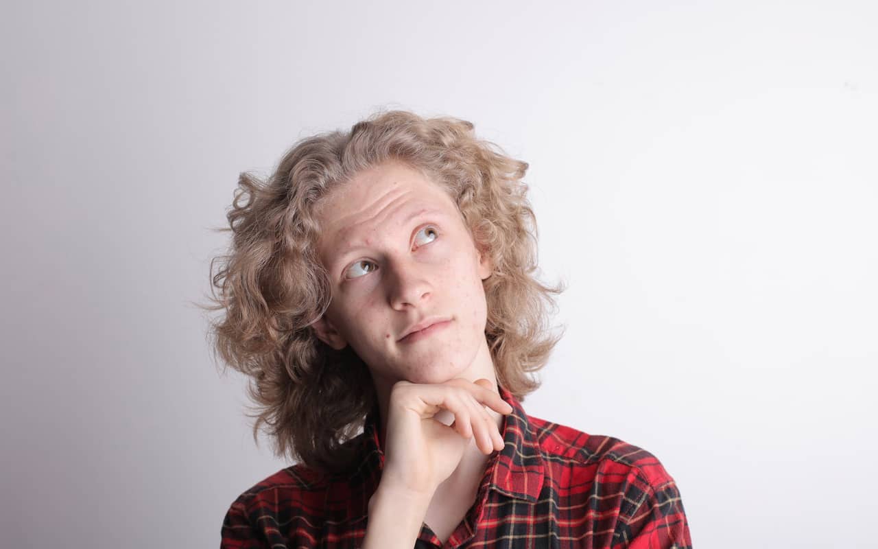 a smart young man has lots of ideas