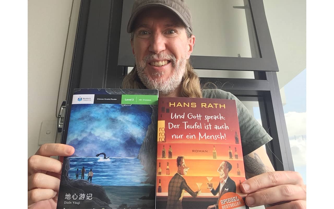 Anthony Metivier learning two languages at once