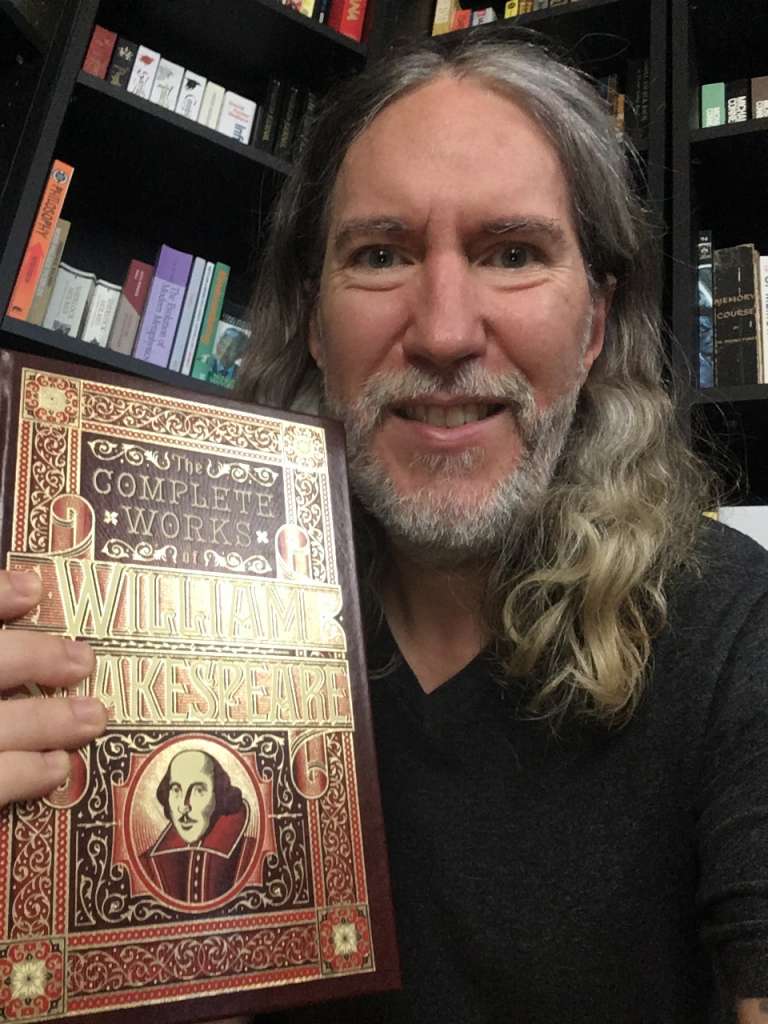 Anthony Metivier with an example of reading Shakespeare to improve mental acuity