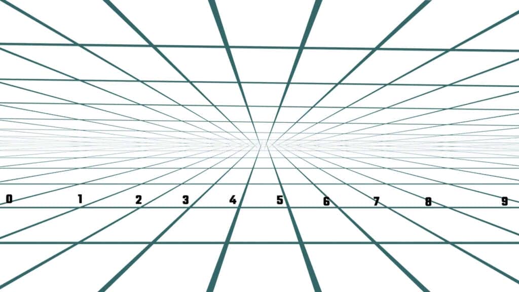 Conceptual Memory Palace Example using Numbers