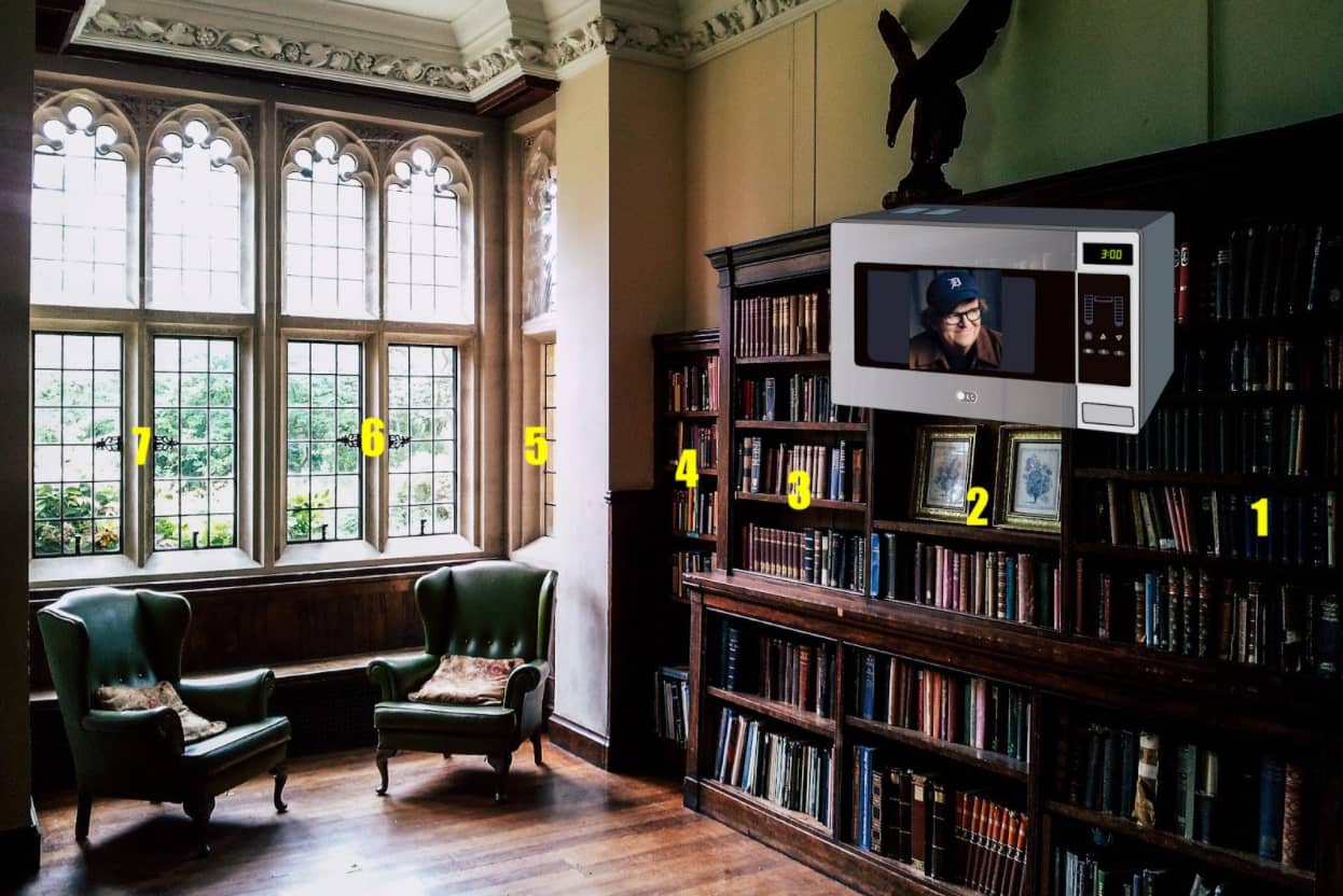 electromagnetic spectrum mnemonic example for microwave using a memory palace