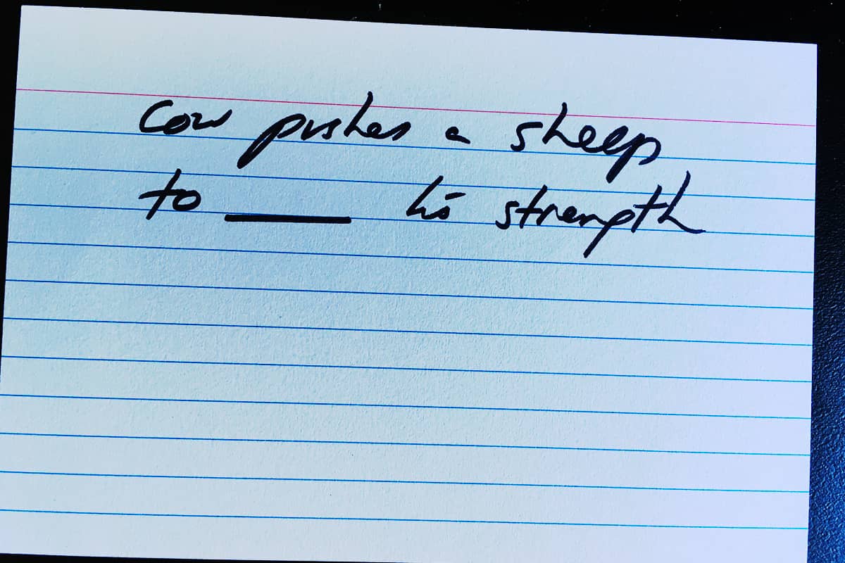 How to memorize flashcards fast using active recall example