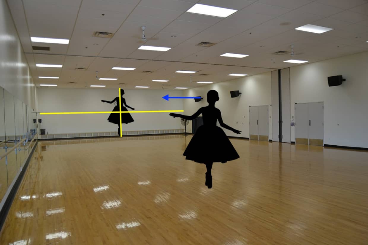 how to remember choreography in a memory palace example