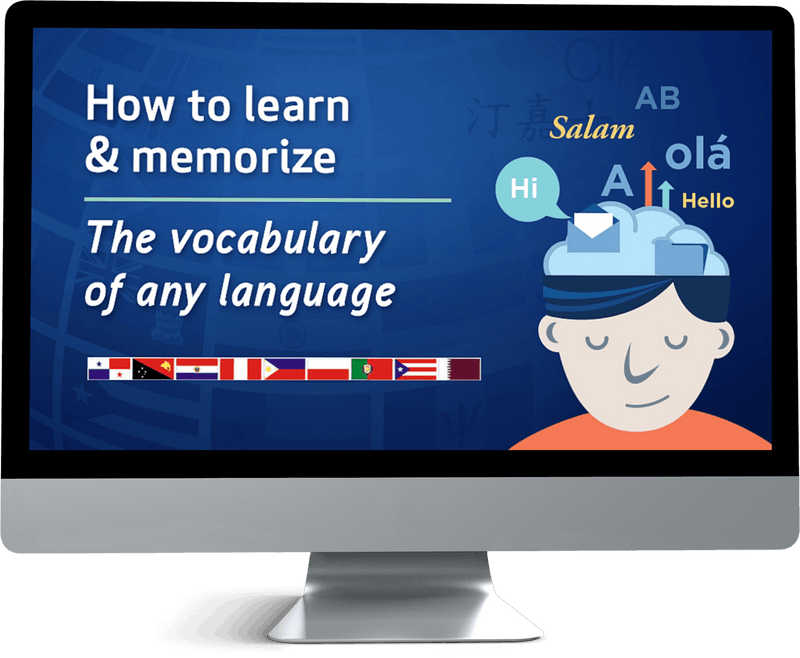 How to learn and memorize the vocabulary of any language